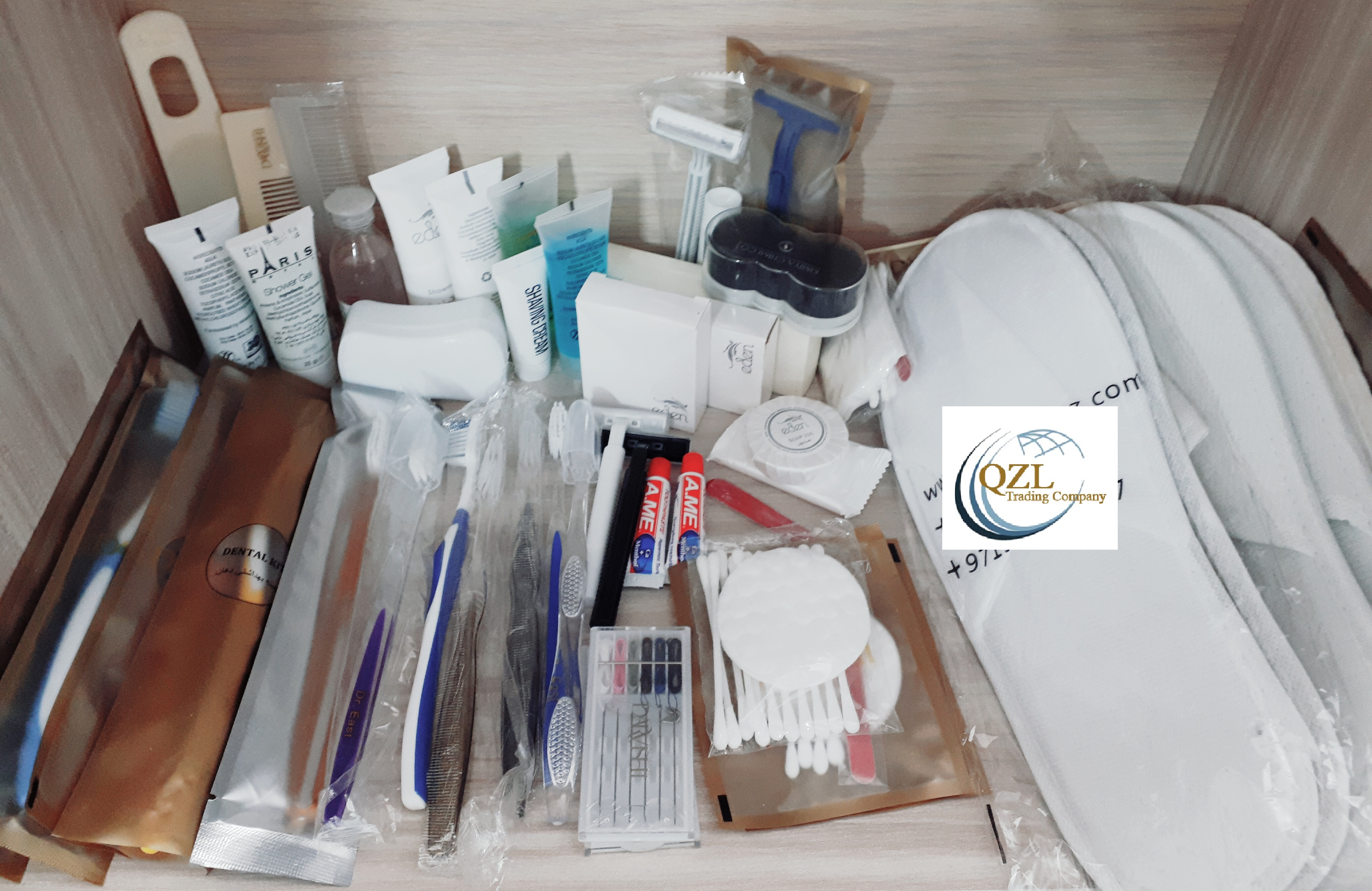 واردات انواع ملزومات و وسائل مصرفی هتلی